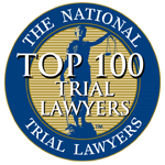 The National Trial Lawyers Top 100 badge