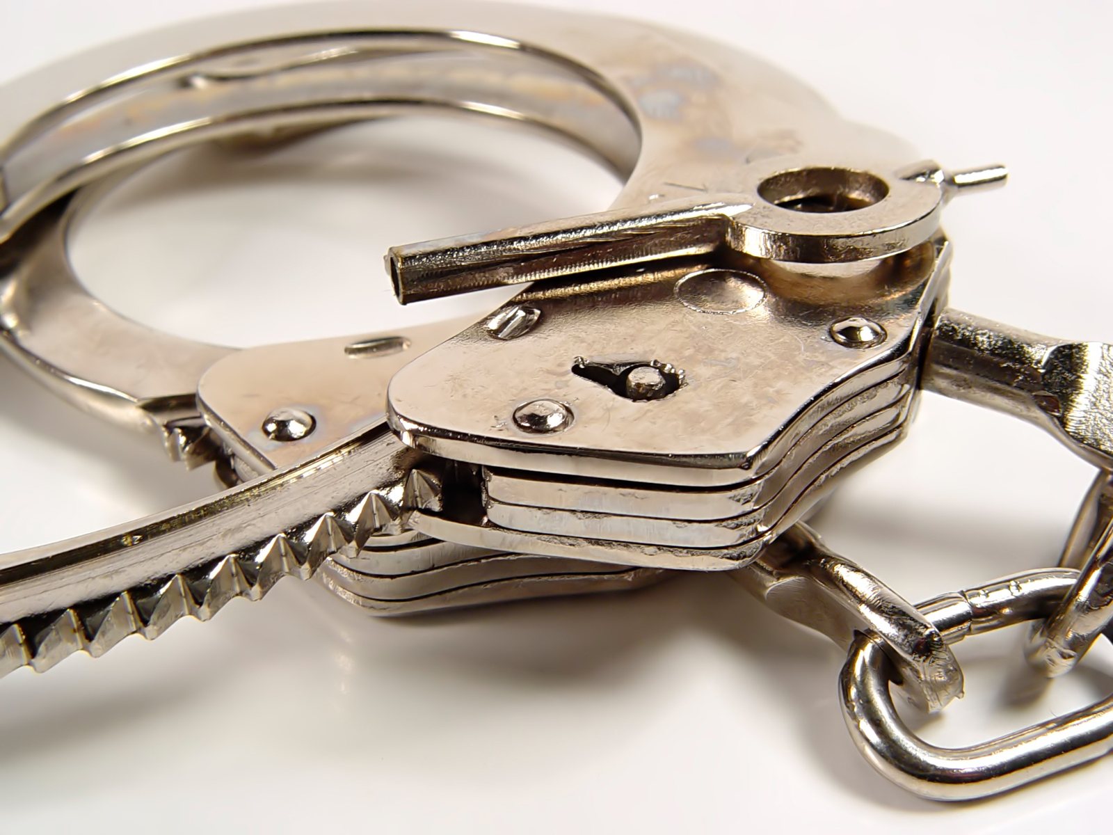 Handcuffs representing criminal defense