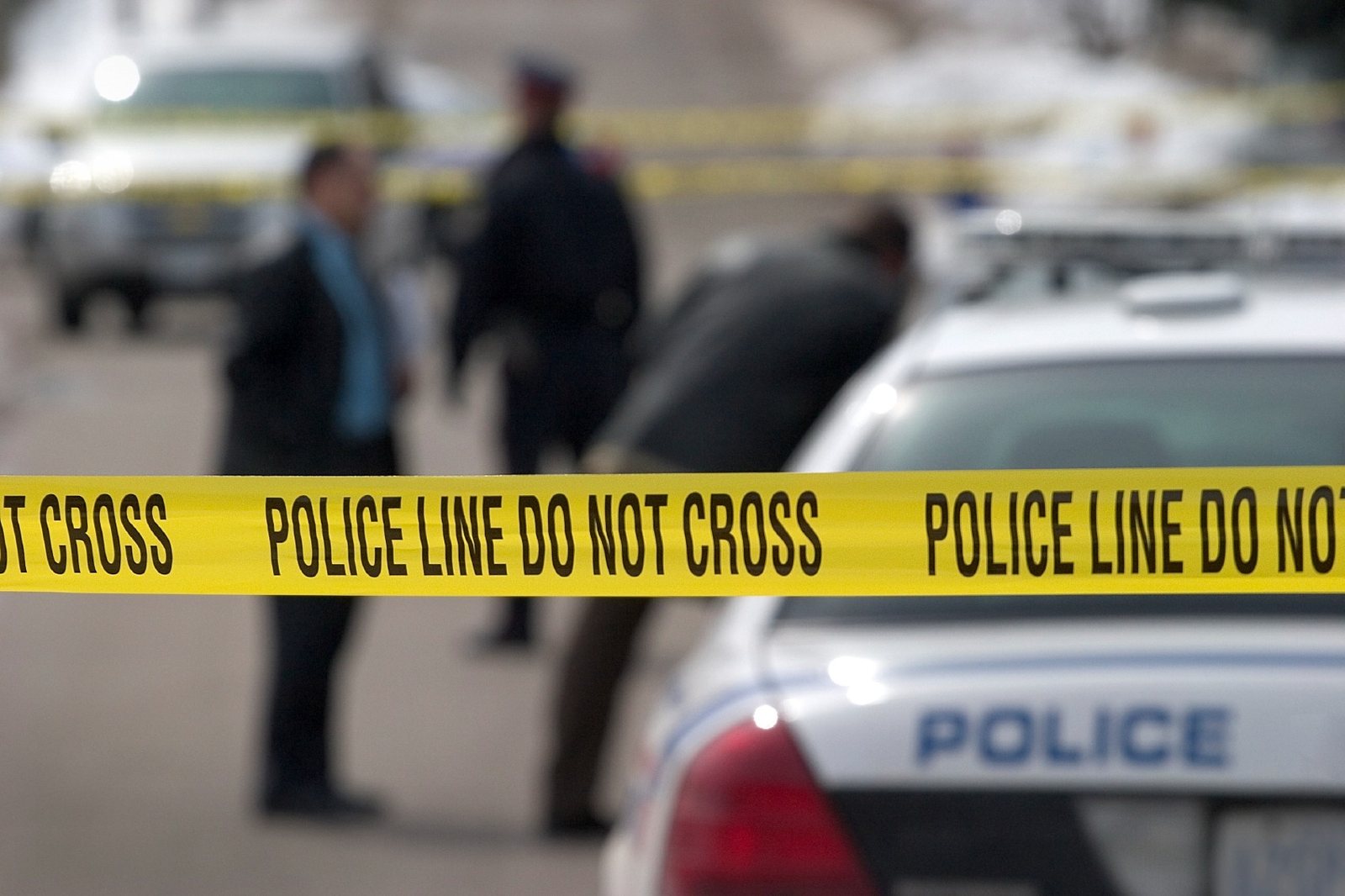 Police crime scene investigation